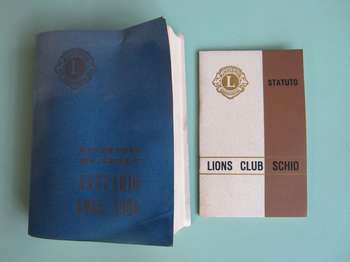LIONS CLUB SCHIO ANNUARIO 1965